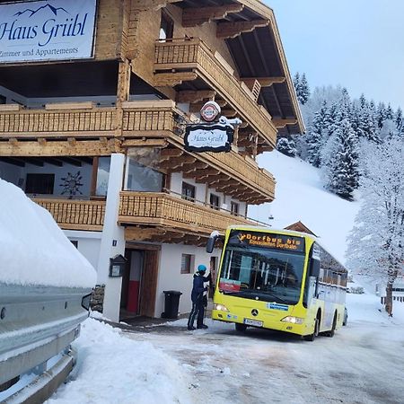 Haus Gruebl Aparthotel Wald im Pinzgau Exteriör bild