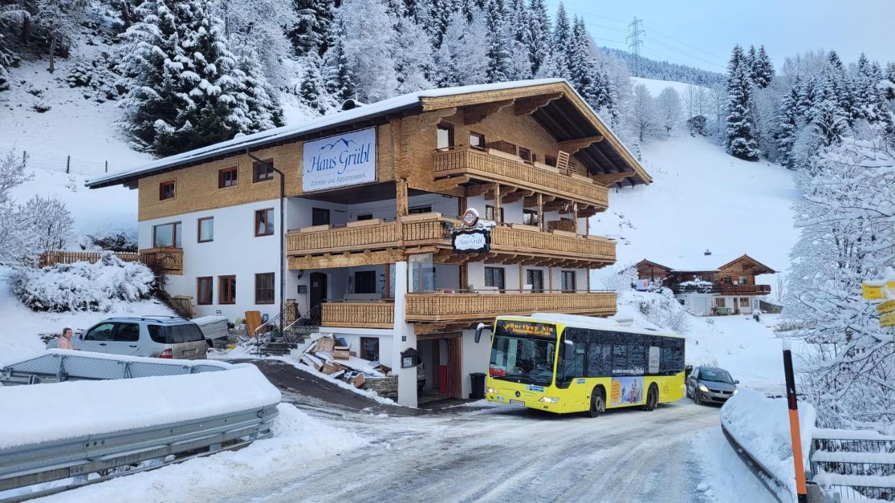 Haus Gruebl Aparthotel Wald im Pinzgau Exteriör bild